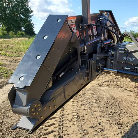 grading bucket skid steer|skid steer laser grader attachment.